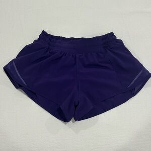 Lululemon Vibrant Purple Athletic Shorts